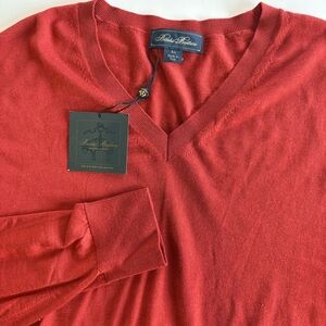 Brooks Brothers Red Crewneck Sweater